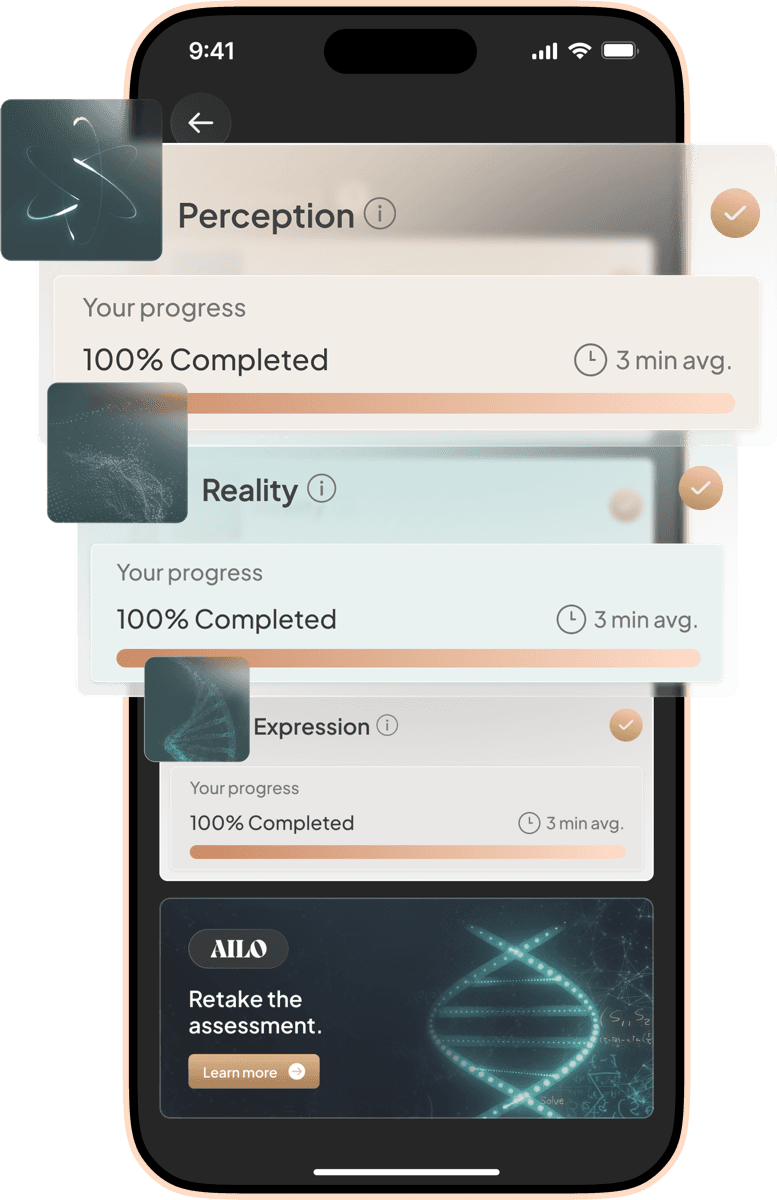 AILO App - Science-based compatibility assessment for meaningful relationships